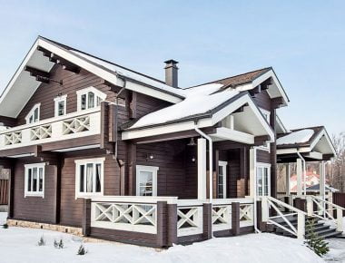 дом из бруса камерной сушки недорого
