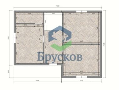 дом из бруса под ключ цена